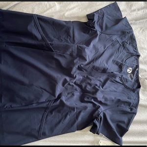 ADAR scrub top NWT Navy blue size large